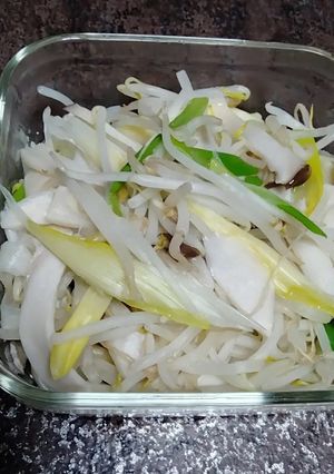 料理とは言えない　いつもの蒸しもやし-レシピのメイン写真