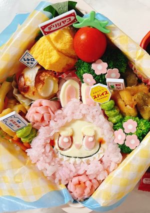 ラブブお弁当-レシピのメイン写真