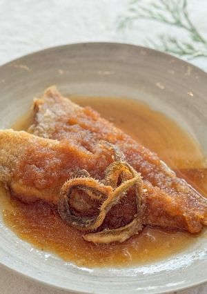 シタビラメのみぞれがけ-レシピのメイン写真