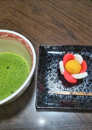 イチョウイモで作るじょうよ練り切り-レシピのメイン写真