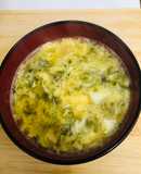 簡単美味しいアオサのかき玉汁★お吸い物