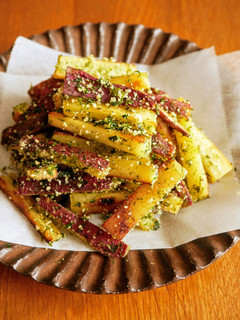 さつまいもでやみつき!のり塩チーズポテト-レシピのメイン写真