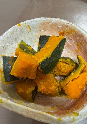 砂糖と塩だけ！絶品かぼちゃの煮物-レシピのメイン写真