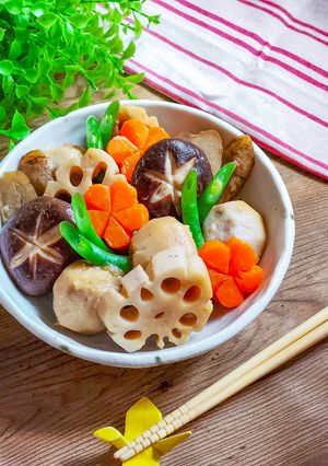 圧力鍋で♡簡単！筑前煮♡お煮しめにも♡-レシピのメイン写真