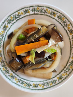 シャキシャキしたナスと野菜の炒め-レシピのメイン写真