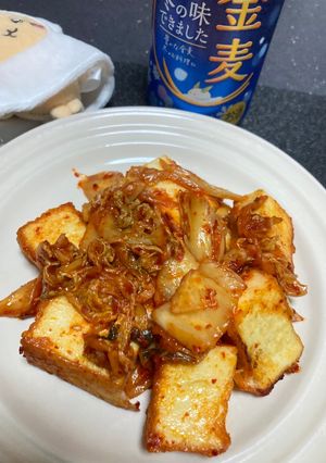 厚揚げキムチ炒め-レシピのメイン写真