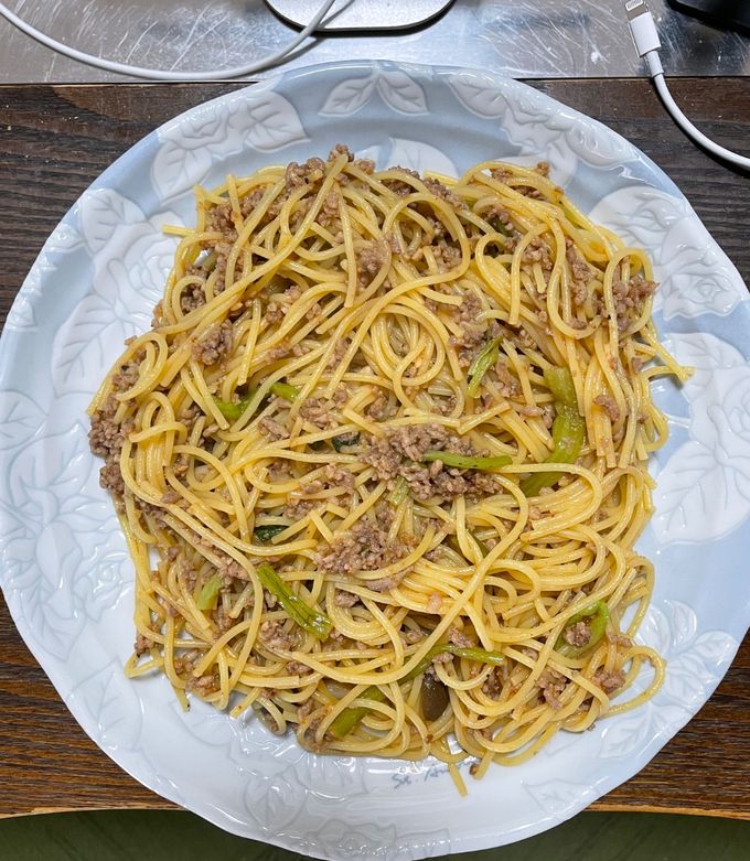 簡単ズボラ飯！挽肉の臭い消しアラビアータ-レシピのメイン写真