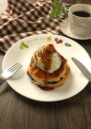 あんこサンドパイ-レシピのメイン写真