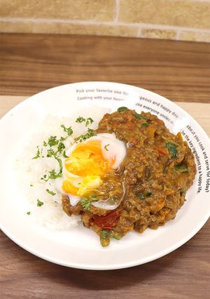 簡単レシピ☆夏野菜のキーマカレー-レシピのメイン写真