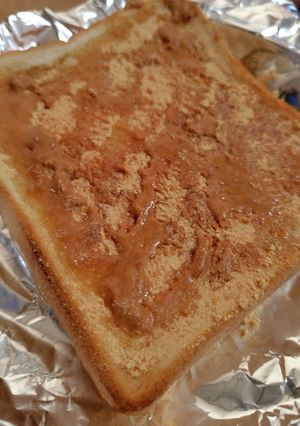 ほっこり蜂蜜きな粉トースト-レシピのメイン写真