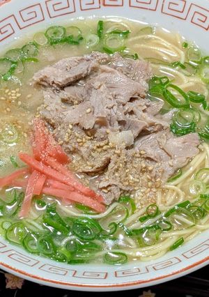 とんこつラーメン長浜ラーメン17杯目-レシピのメイン写真