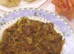 玉ねぎラム肉クミン炒め（（葱爆羊肉））-レシピのメイン写真