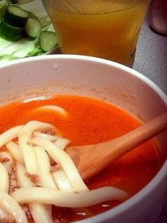 つけ麺イケメン担々麺(うどん)-レシピのメイン写真