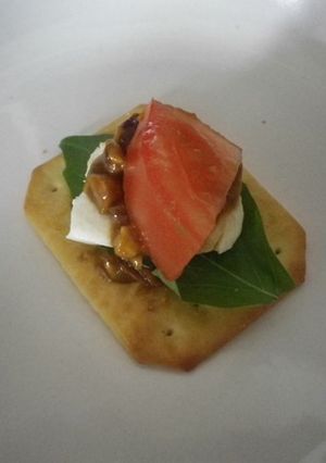 味噌ピスタチオソースのイタリアンカナッペ-レシピのメイン写真