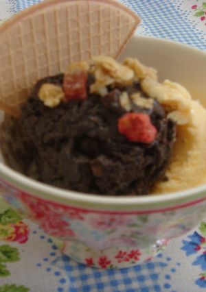ブラックチョコアイス-レシピのメイン写真