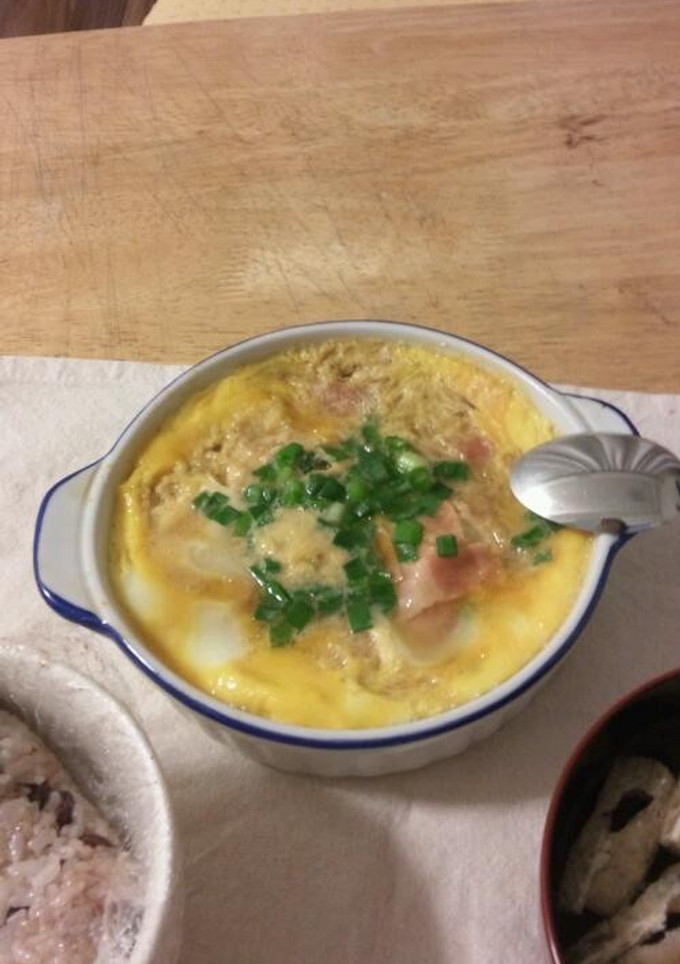 超簡単！豆腐とベーコンの本格卵とじ-レシピのメイン写真