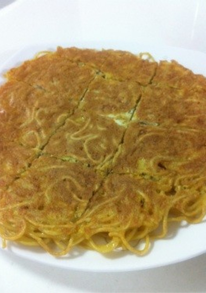 我が家のそば卵焼き-レシピのメイン写真