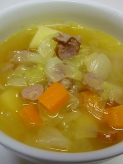 残り野菜のコンソメスープ-レシピのメイン写真