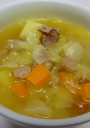 残り野菜のコンソメスープ-レシピのメイン写真