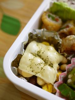 サラダ豆のチーズ焼き-レシピのメイン写真