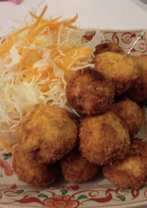 塩麹でトロ~リチーズ豆腐コロッケ-レシピのメイン写真