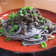 汁なし黒ごま坦々うどん