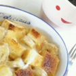 パンとバナナのおやつグラタン♪