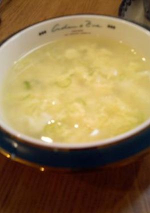 簡単鶏玉子スープ-レシピのメイン写真