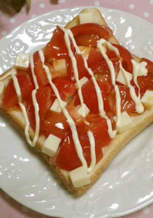 *スイチリdeトマトとチーズのトースト*-レシピのメイン写真