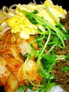 簡単(手抜き?)ビビンバ丼☆-レシピのメイン写真