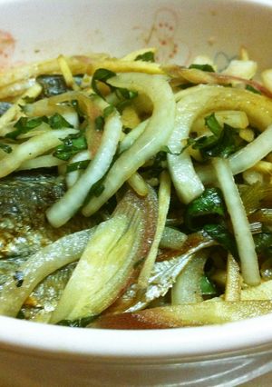 さっぱりヘルシー！小アジの香味野菜漬け-レシピのメイン写真