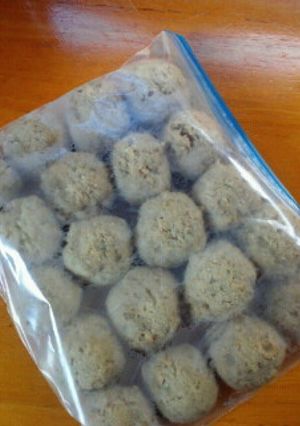 揚げずに肉だんご(おから入り)-レシピのメイン写真
