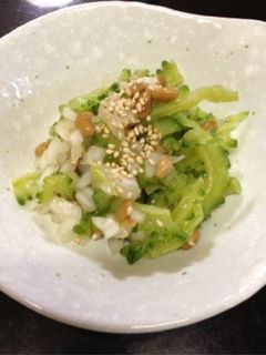 さっぱりゴーヤの納豆和え☆-レシピのメイン写真