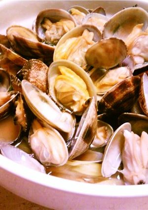 あさりとキャベツの酒蒸し♪-レシピのメイン写真