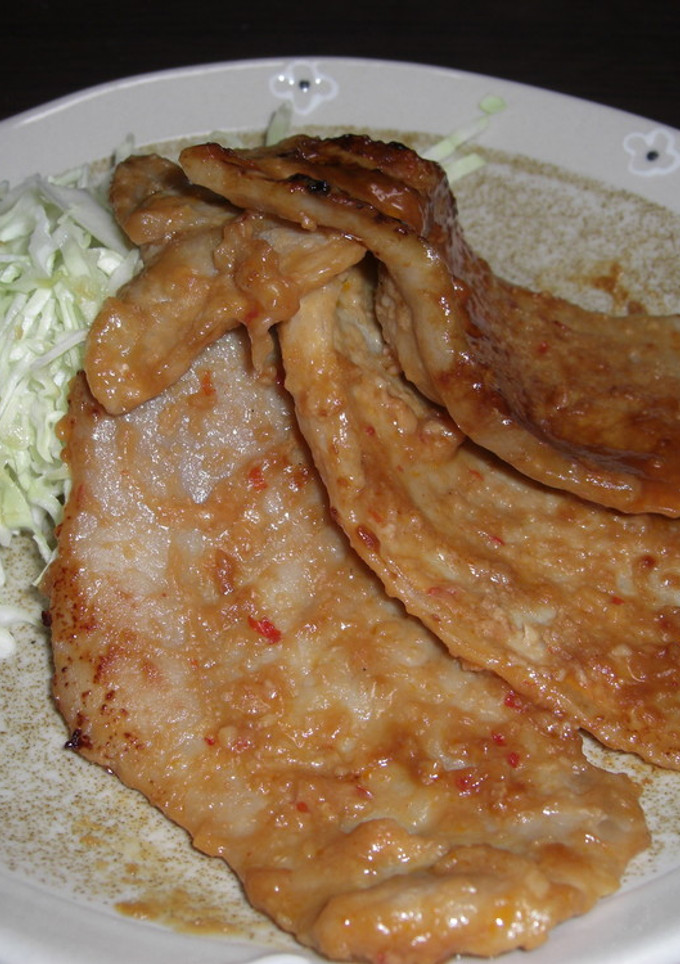 豚肉の甘辛みそ漬け焼き☆-レシピのメイン写真