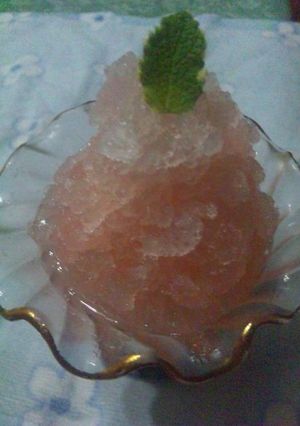 主役はＭiss茗荷☆ハニーシャーベット-レシピのメイン写真