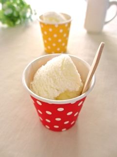 混ぜるだけ*簡単*ミルクアイス-レシピのメイン写真