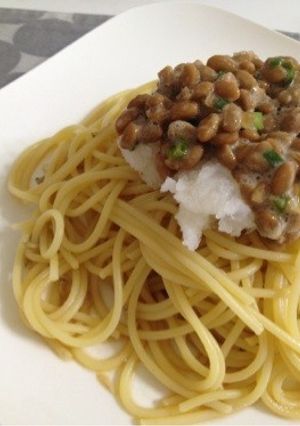 さっぱり☆冷製納豆パスタ-レシピのメイン写真