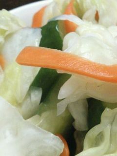簡単、浅漬け-レシピのメイン写真