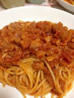 カマンベールチーズ入り!ポモドーロパスタ-レシピのメイン写真