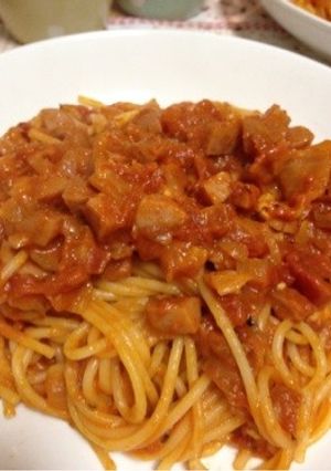 カマンベールチーズ入り！ポモドーロパスタ-レシピのメイン写真