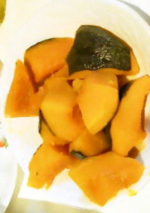 塩分０のかぼちゃ煮物-レシピのメイン写真