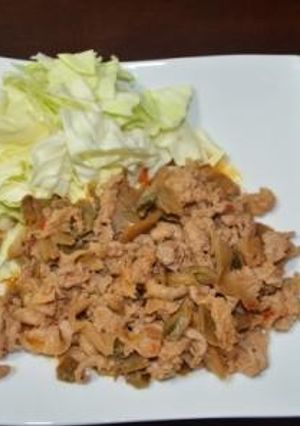 豚肉とザーサイの炒め物-レシピのメイン写真