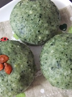 甘酒よもぎ蒸しパン-レシピのメイン写真