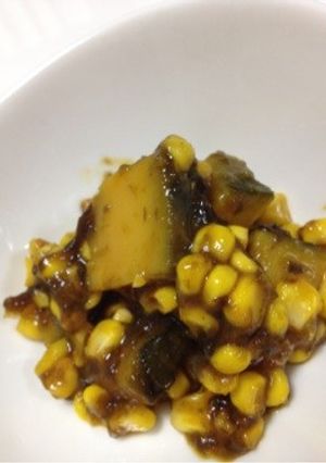 副菜：かぼちゃの海苔佃煮あえ-レシピのメイン写真