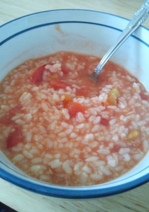 冷や飯＊トマトリゾット-レシピのメイン写真