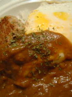 残りカレーで☆ロコモコ風☆-レシピのメイン写真