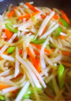 きんぴら大根-レシピのメイン写真