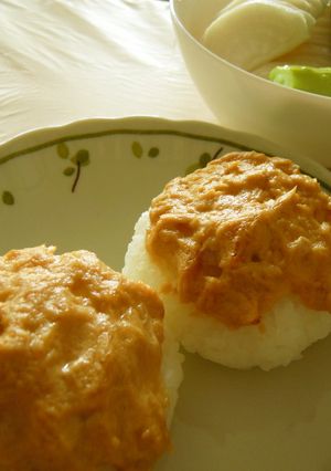 我が家の味噌焼きおにぎりⅡ(ツナマヨ)-レシピのメイン写真