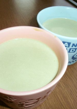 抹茶のパンナコッタ　簡単-レシピのメイン写真
